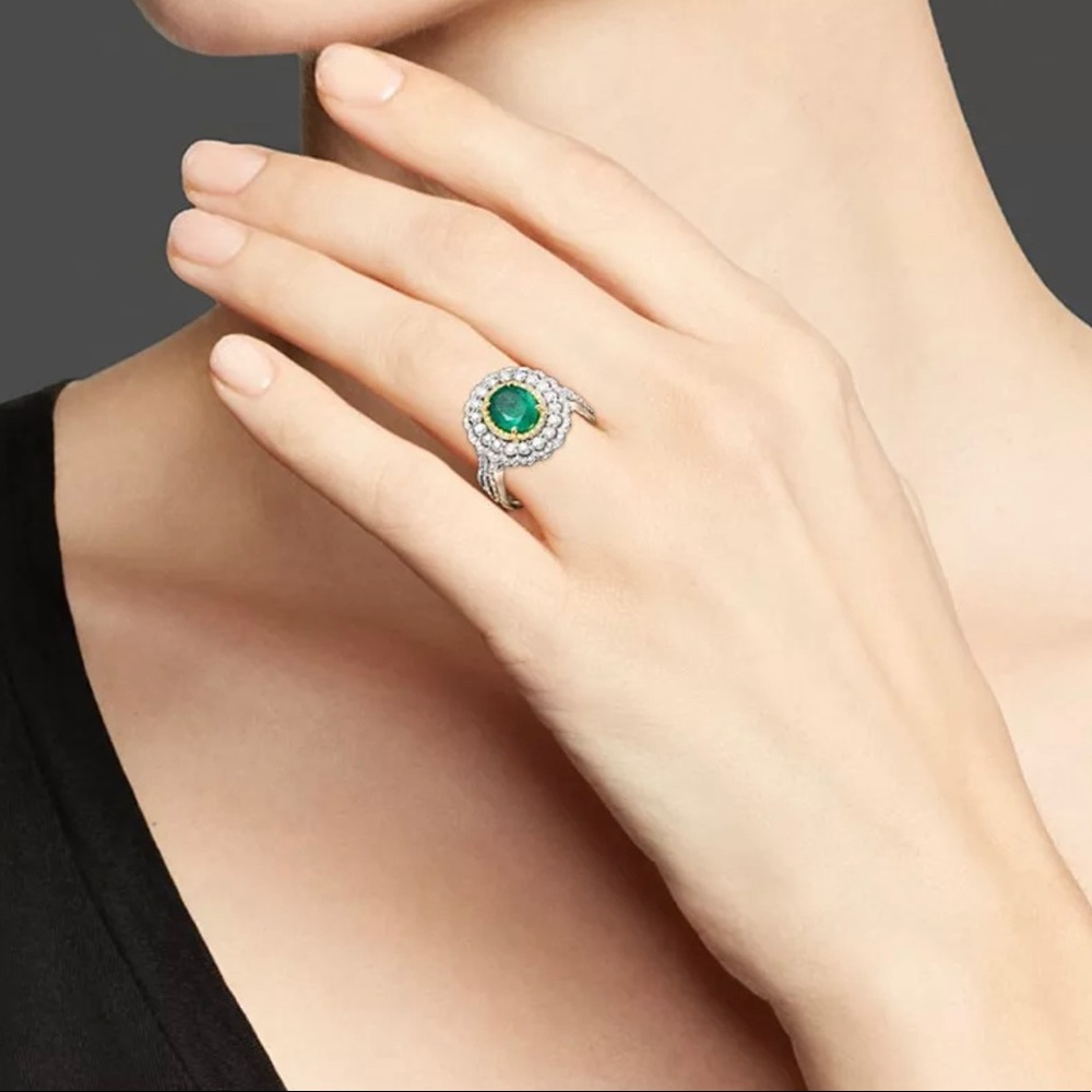 ✨SOLD OUT✨Round Emerald Stunner✨ - Picture 2 of 8